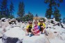 A family at Lake Tahoe in summer 1994.