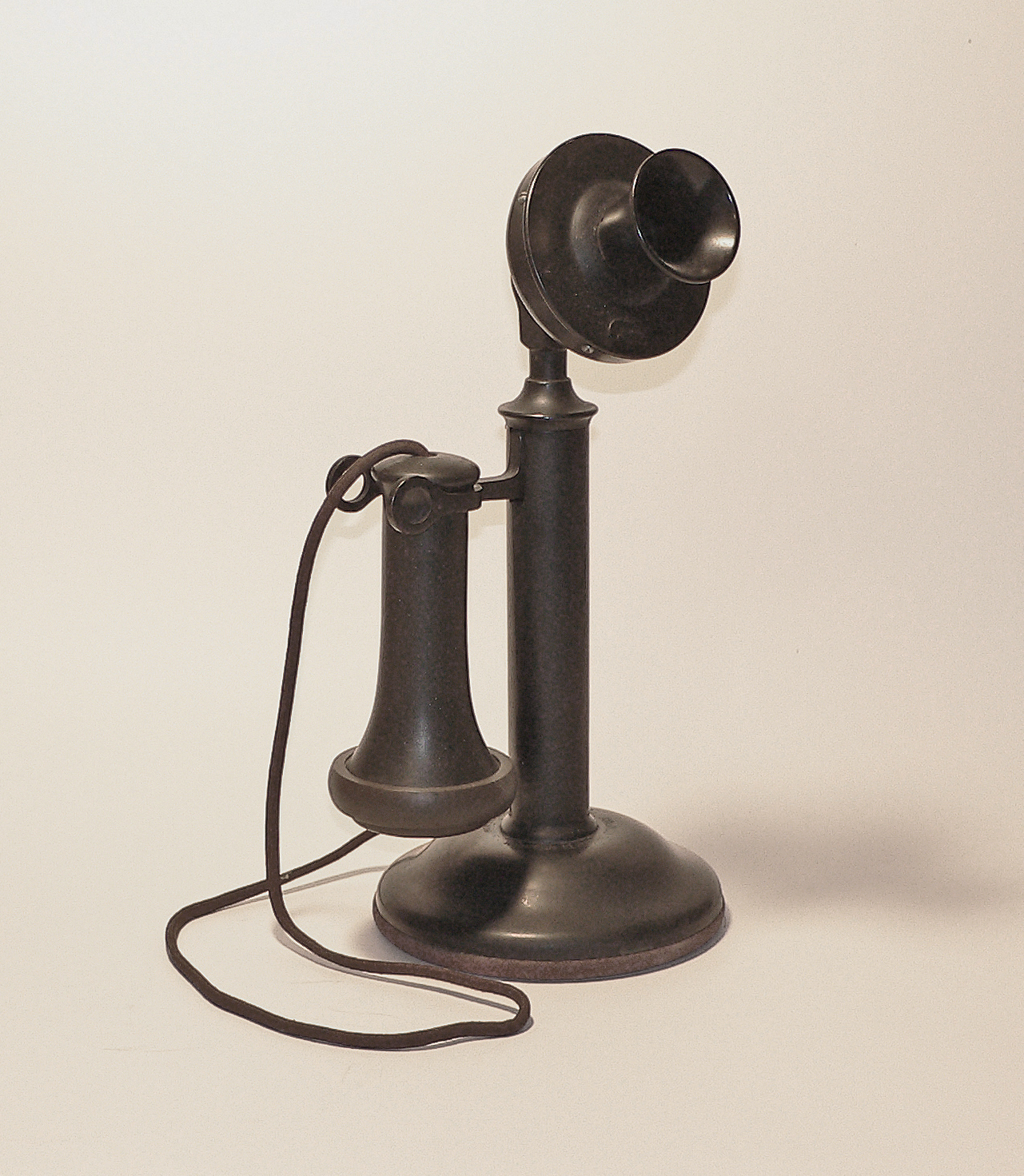 An original telephone. No dial.