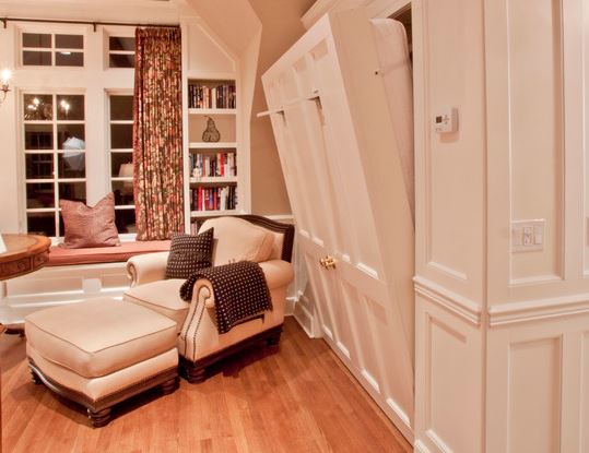 Murphy beds are excellent in small spaces.