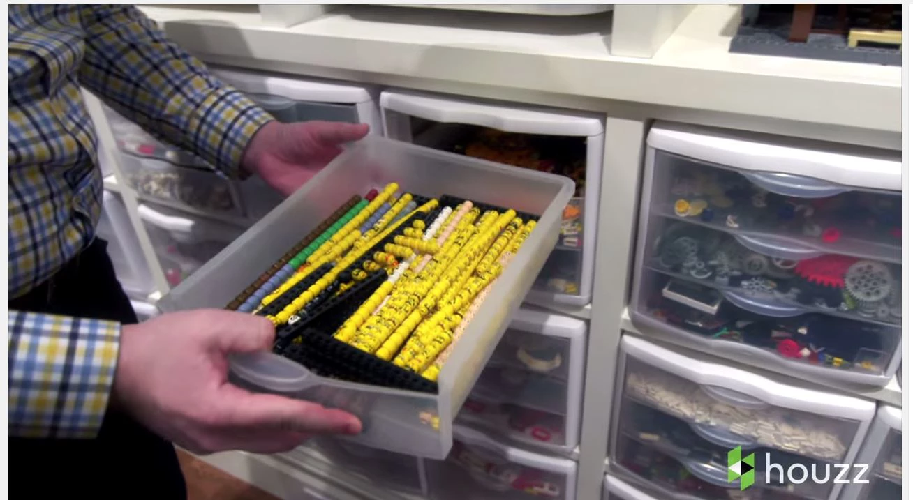 These drawers are perfect for letter sized paper or heads of disembodied Lego minifigures.  Your choice.