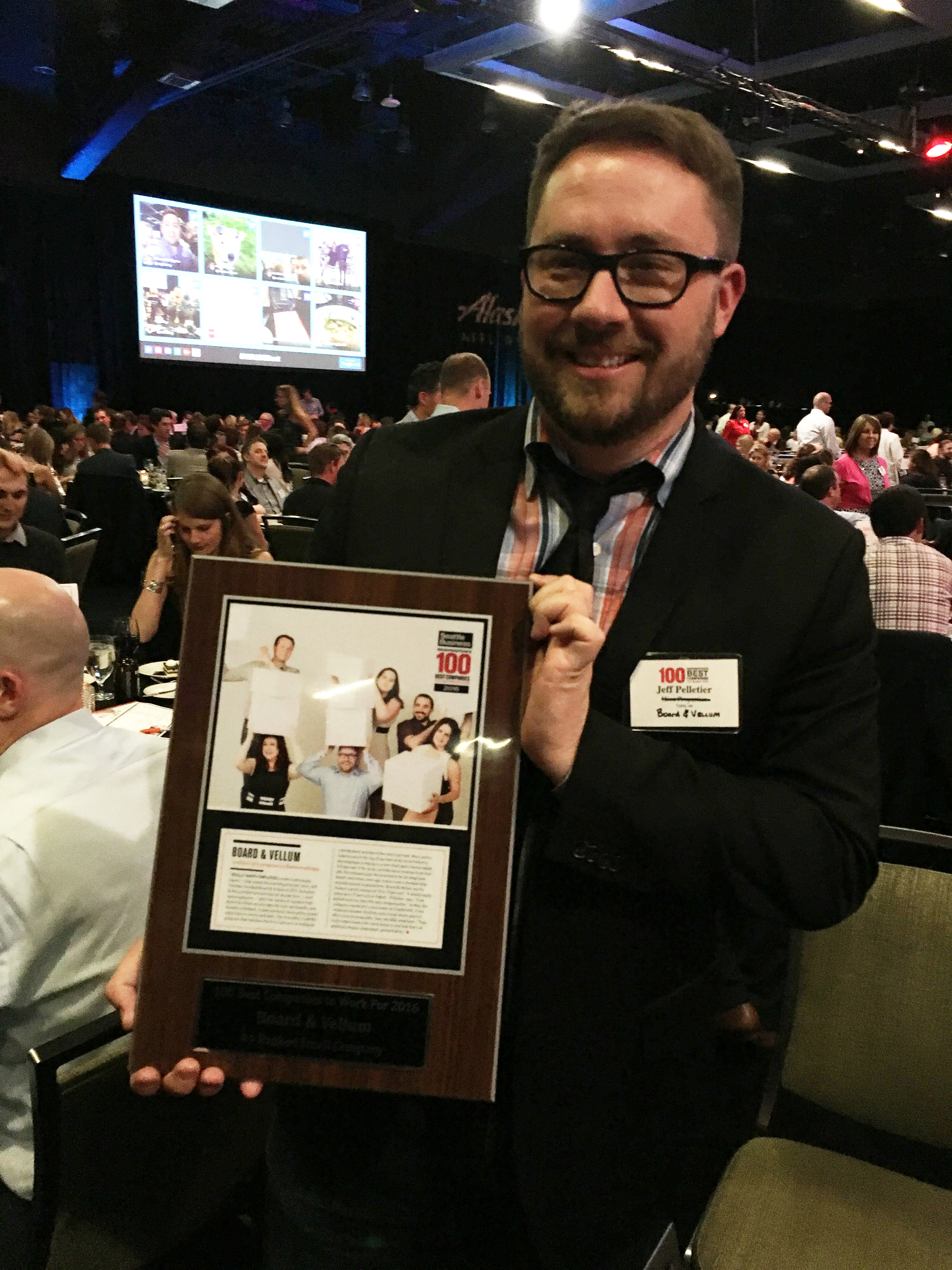 Board & Vellum Places 4th for Best Small Businesses to Work For – 4th Place for Small Business!