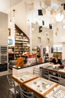 Shadow box café tables. – Ada’s Technical Books & Café – Retail Design – Board & Vellum