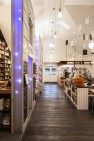 Ada's Technical Books & Café central aisle. – Ada’s Technical Books & Café – Retail Design – Board & Vellum