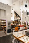 Custom bookshelves. – Ada’s Technical Books & Café – Retail Design – Board & Vellum