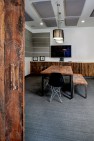 Ballard Work Loft – Rustic Wood Details in a Modern Conference Room – Board & Vellum