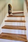 Bungalow West: Second-Floor Addition to a Bungalow – Stair Nook for the Dog