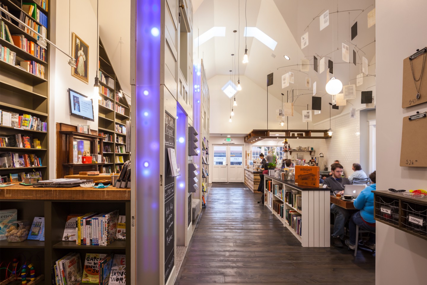 Ada’s Technical Books & Café Retail Design in a Historic Home Board