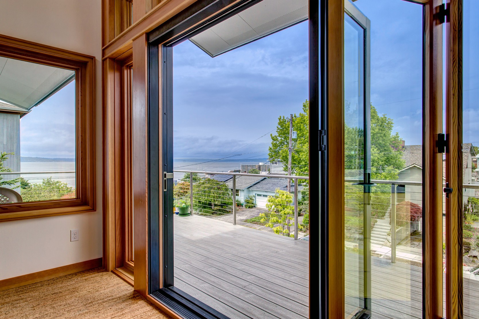 View of Ballard Locks Residence – Green Home Remodel – Board & Vellum