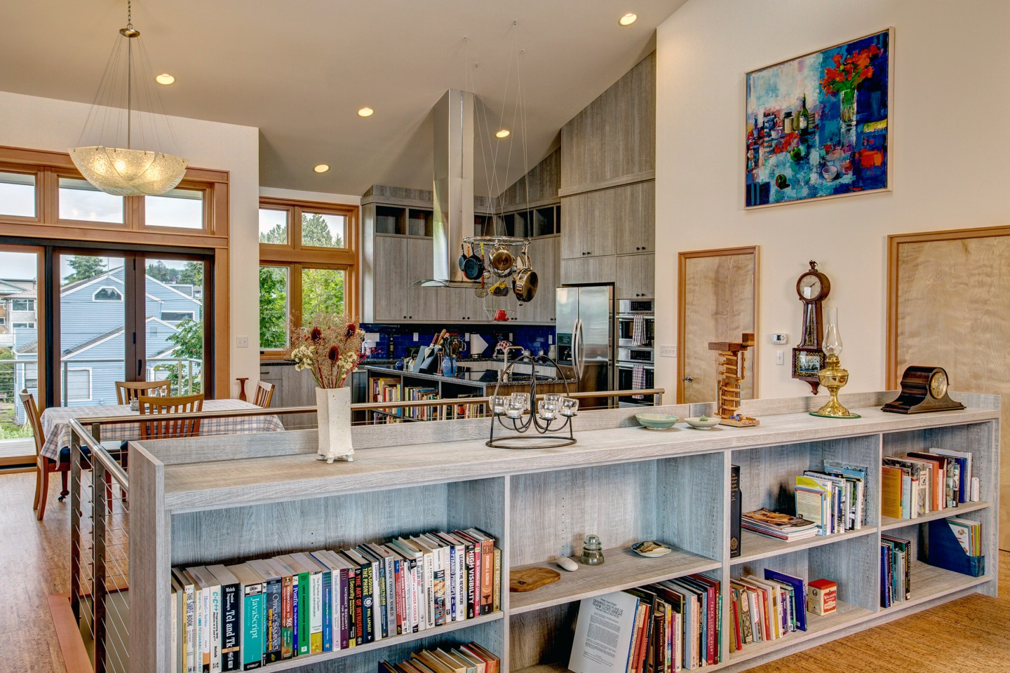 View of Ballard Locks Residence – Green Home Remodel – Board & Vellum