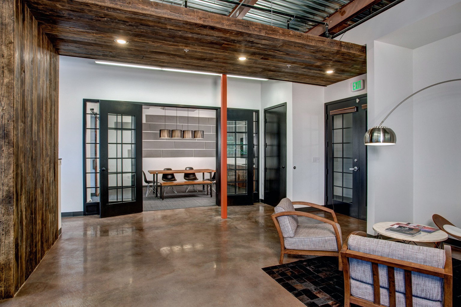 Ballard Work Loft Commercial Office Remodel Board & Vellum