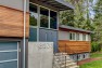 Split Level Exterior Makeover: The Modern Split – Board & Vellum – Concrete front porch.