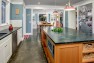 Urban Farmhouse – Large kitchen island.