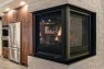 Three-Sided Fireplace – Medina Midcentury Home Remodel – Board & Vellum