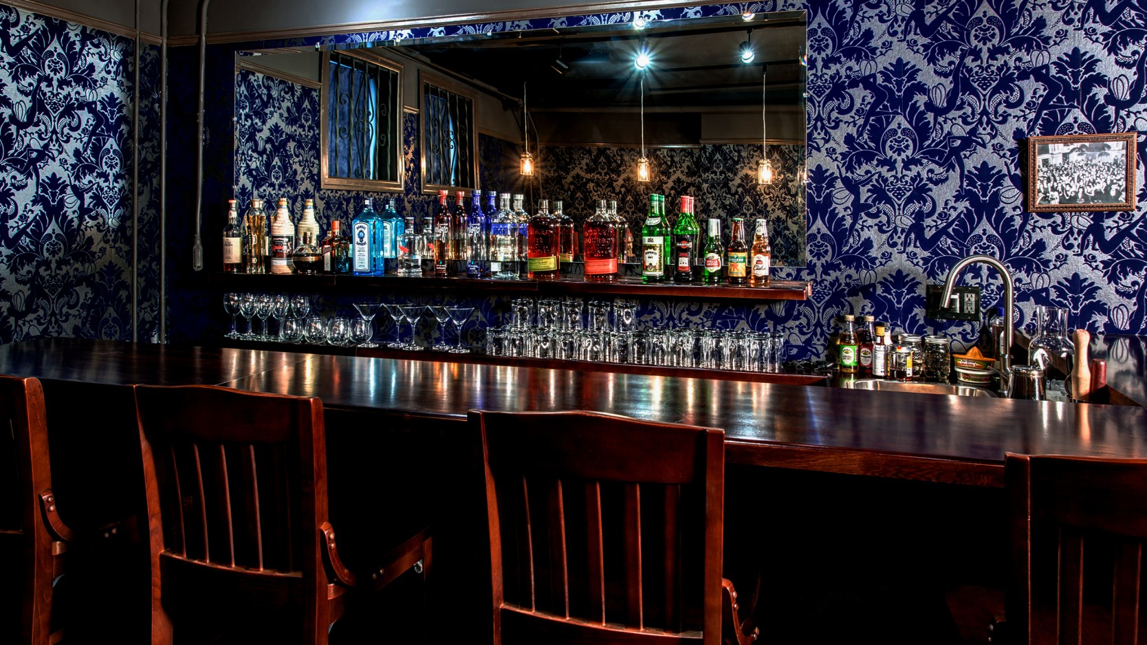 Hidden Speakeasy – Employee Lounge Design – Board & Vellum