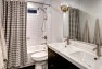 Split Level Remodel – Sammamish Split by Board & Vellum – Hall bathroom.