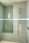 Fully-tiled shower room. – Gut and Remodel of a 1960s-era Home – Sound Landing – Board & Vellum