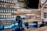 Lowercase Brewing Taproom – The bar features a can press to lid the lowboys with whatever brew you pick on tap.