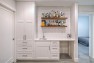 A built-in bar in the basement. – Addition on Three Floors – Board & Vellum
