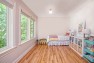 Kids bedroom with hardwood floors. – Addition on Three Floors – Board & Vellum