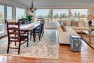 Dining room with a view of Puget Sound. – Gut and Remodel of a 1960s-era Home – Sound Landing – Board & Vellum