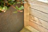 Wood banquette meets corten steel planter. – Urban Yard at The Seattle Box – Board & Vellum