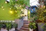 Large planter on stairs steps up with each riser. – Urban Yard at The Seattle Box – Board & Vellum