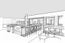 The Cottage – Café, Bar, Coffee Shop, Restaurant – Board & Vellum – Design Process Sketches