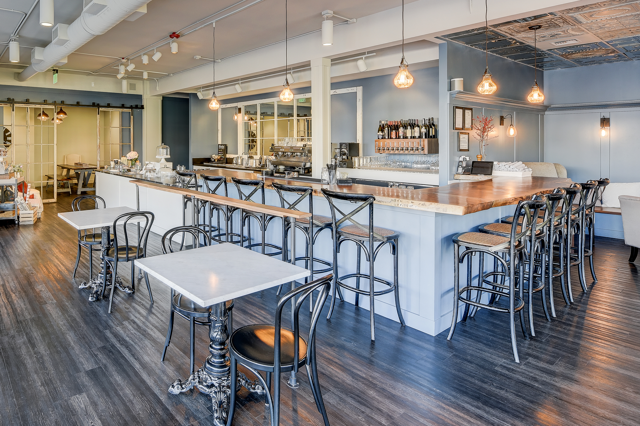 The Cottage Coffee Bistro Bar Retail Interiors Board Vellum