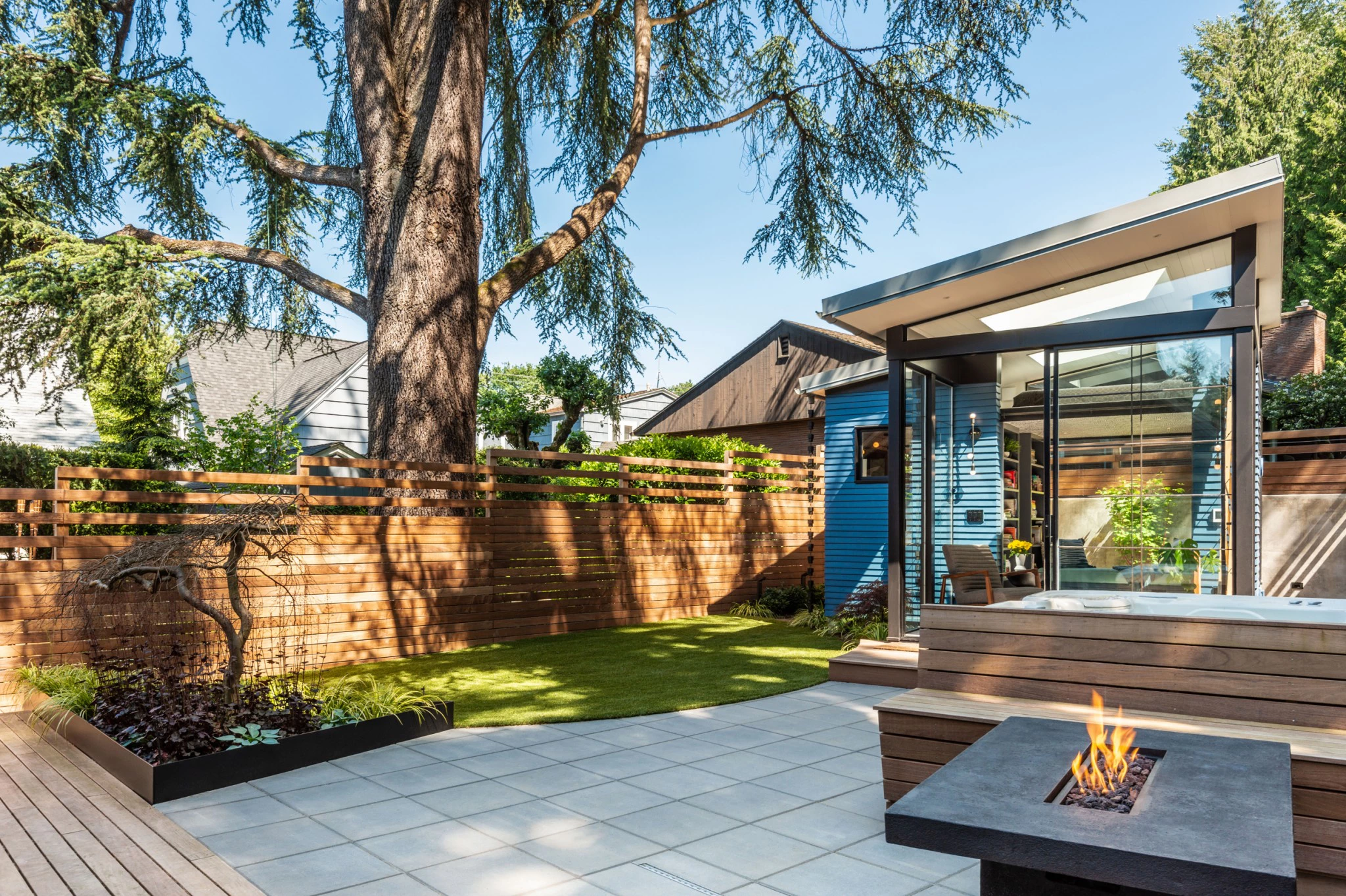 Backyard Reading Retreat An Urban Oasis Board & Vellum