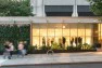 Landscaped retail streetscape at Club Monaco – Board & Vellum