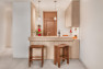 A small, high-end kitchen: Petite Condo Kitchen, by Board & Vellum.