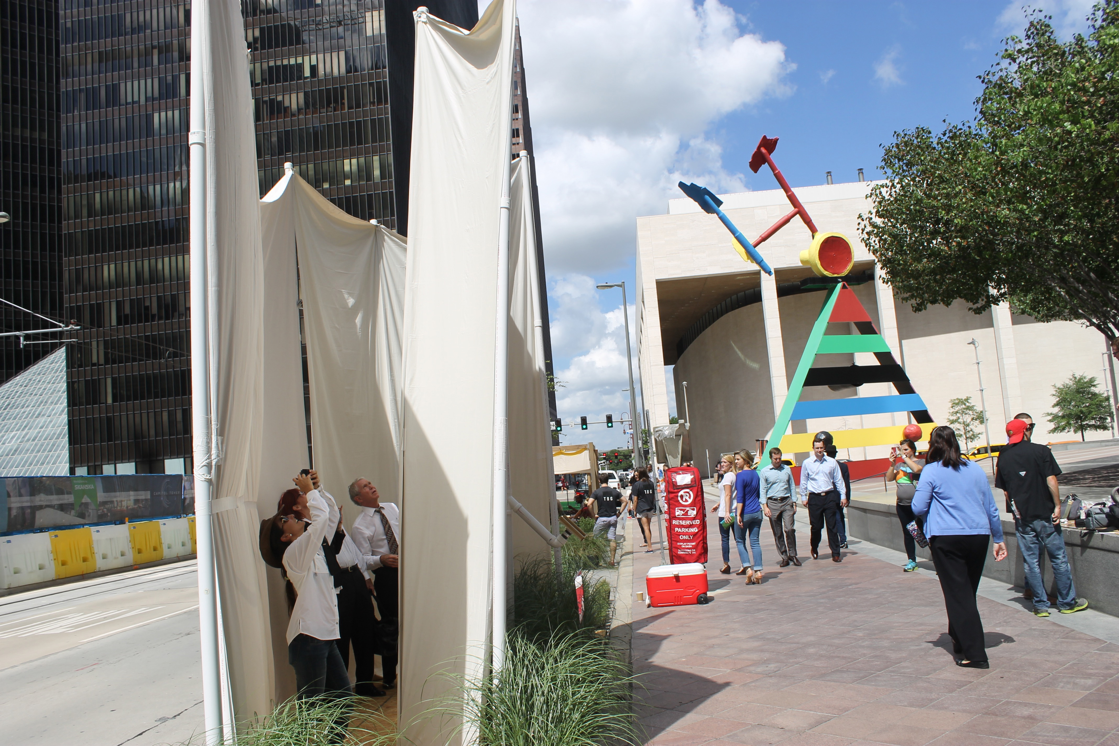 DIY Urbanism or Tactical Urbanism Example: A (PARK)ing Day installation called 