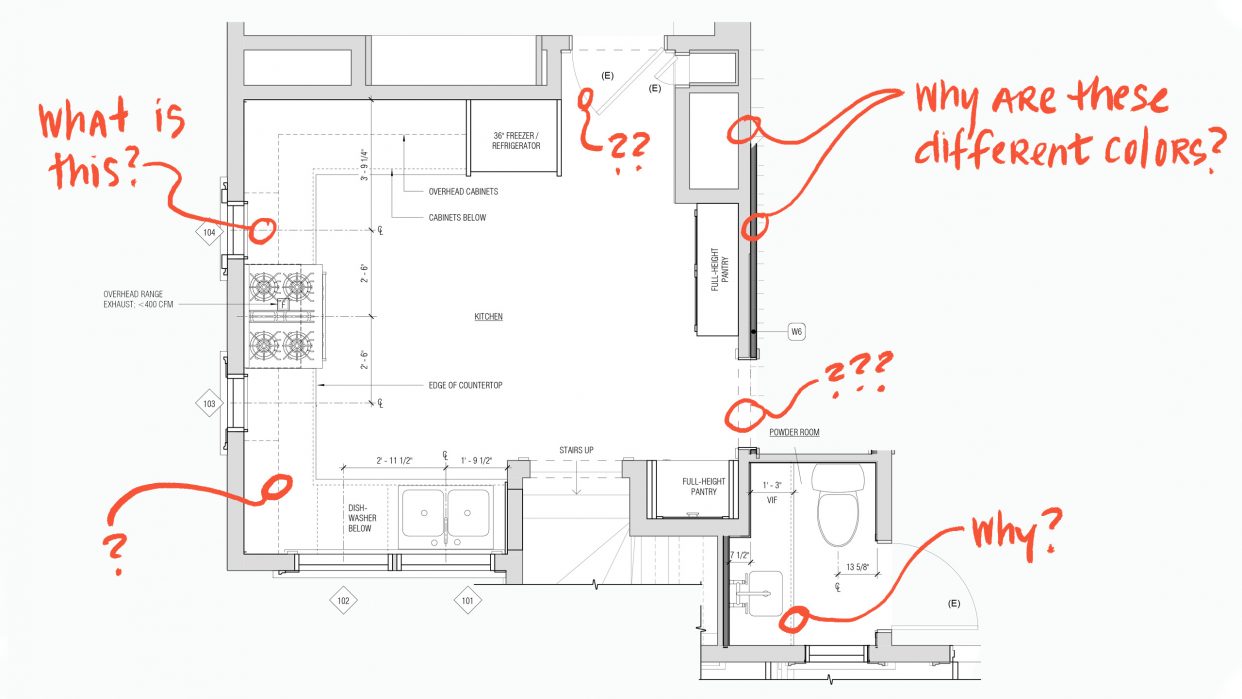 What Different Line Types in Architecture & Design Drawings Mean