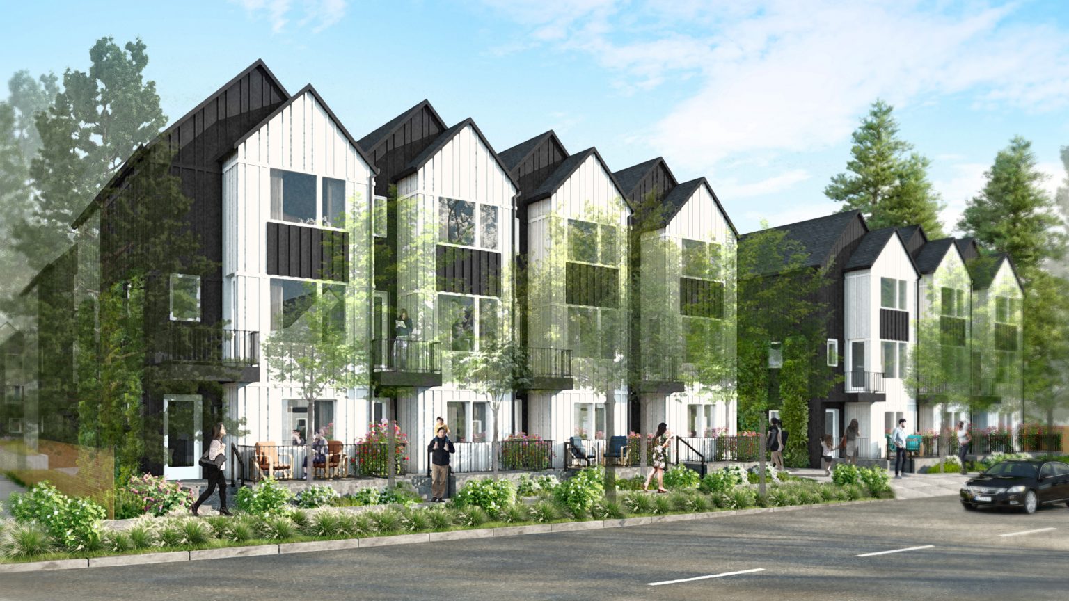 Bitter Lake Townhouses Board & Vellum