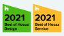 Board & Vellum earns Best of Houzz in both the “Design” and “Service” categories, for the 8th year in a row. 