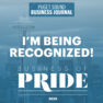 Jeff Pelletier is honored with a Puget Sound Business Journal’s Outstanding Voices Award.