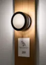 Close-up of a unit entry with custom tanager species signage at Tanager Apartments. – Tanager Apartments – Board & Vellum